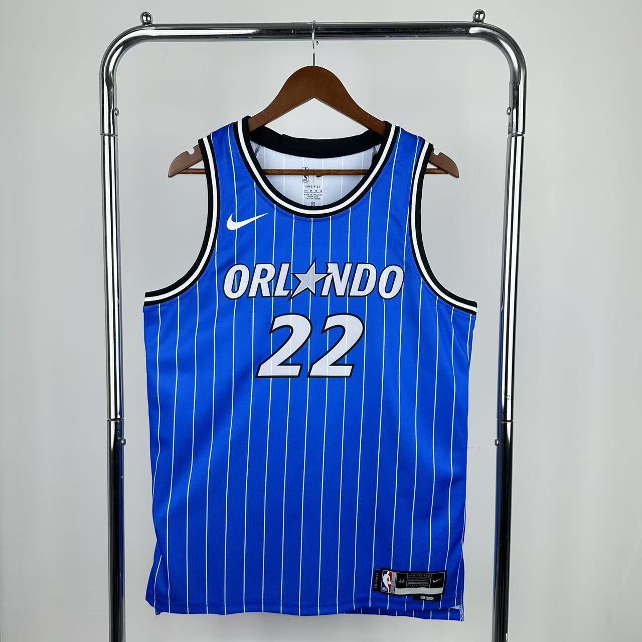 Men Orlando Magic #22 Wagner Blue Stripe Nike Season 2026 NBA Jersey->orlando magic->NBA Jersey